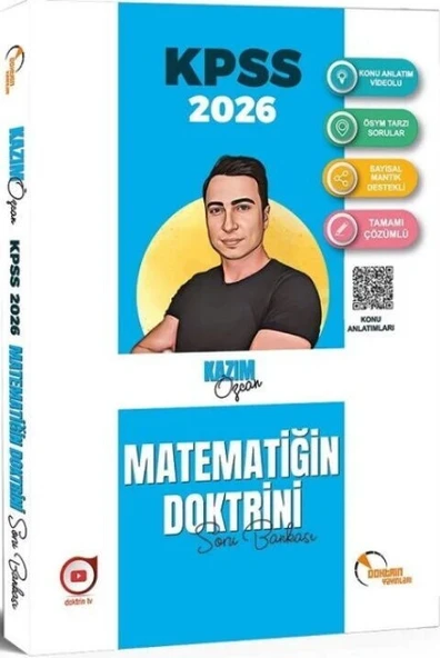 2026 KPSS Matematik Doktrini Soru Bankası Çözümlü Doktrin Yayınları