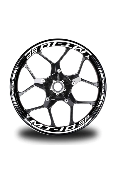 İndispensableyl Kırmızı Yamaha Fz6r Takım Jant Sticker Etiket ürün görseli