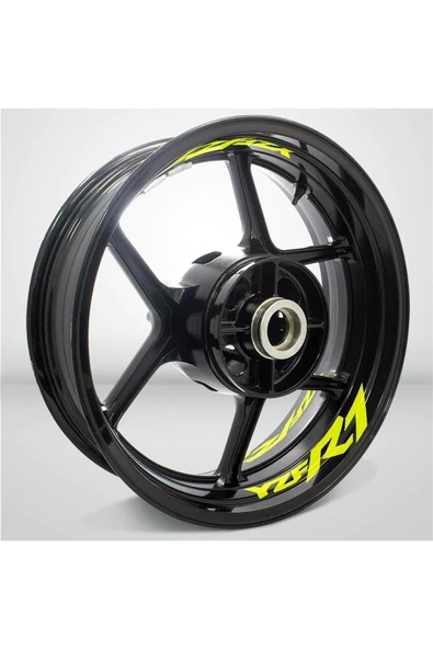İndispensableyl Yamaha YZF R7 Yazılı Jant içi Sticker Etiket Model ürün görseli