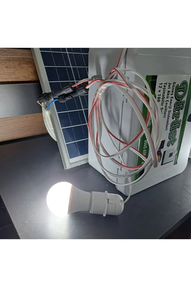 Lexron Taşınabilir  aydınlatma ve telefon  şarjı solar sistem Paket