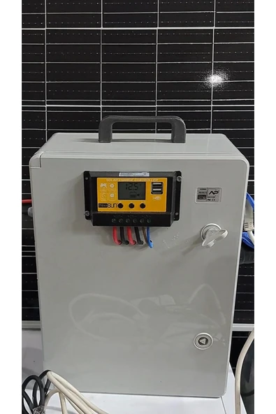 Dürüst 800 watt güneş enerjili taşınabilir solar televizyon ve aydınlatma paketi portatif