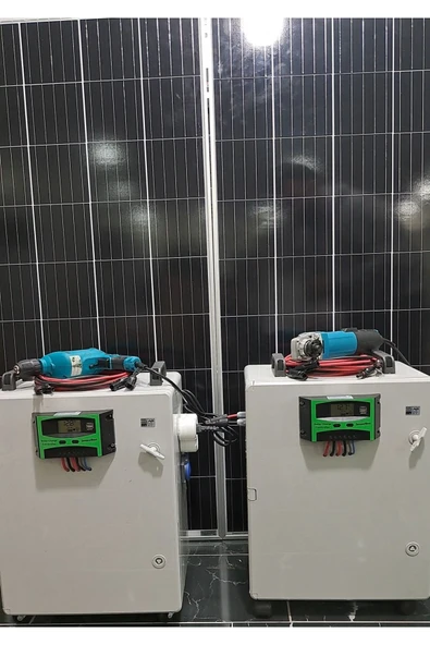 Carspa 1 kw solar paket taşınabilir sistemdir kurulumu yapılmış hazır paket ürün görseli 1