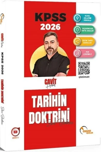 2026 KPSS Tarihin Doktrini Soru Bankası Çözümlü Doktrin Yayınları