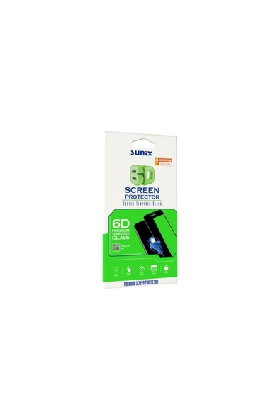 SUNİX Xiaomi Redmi 12 Ile Uyumlu 6d Hayalet Temperli Ekran Koruyucu Cam Siyah 2 Adet - 2
