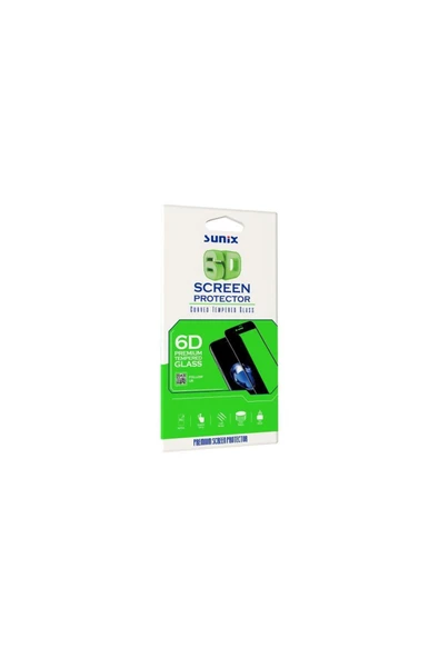 SUNİX Samsung A34 5g Ile Uyumlu 6d Temperli Ekran Koruyucu Cam Siyah 2 Adet - 2