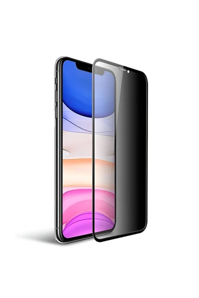 SUNİX Iphone 16 Pro Max Ile Uyumlu 6d Hayalet Temperli Ekran Koruyucu Cam Siyah