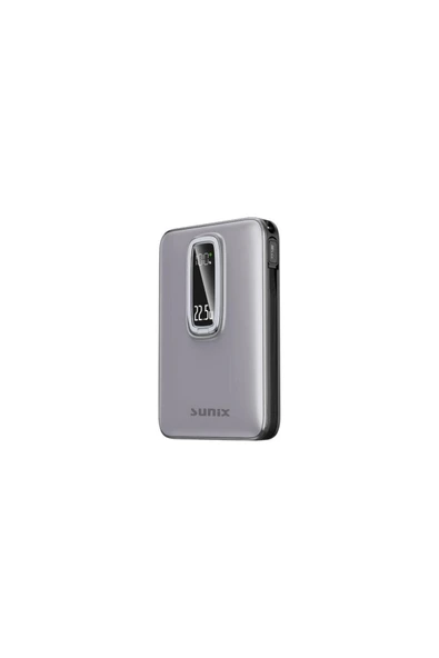 SUNİX 10.000 Mah 15W Standlı Wıreless Powerbank Mor PB-90 ürün görseli 1