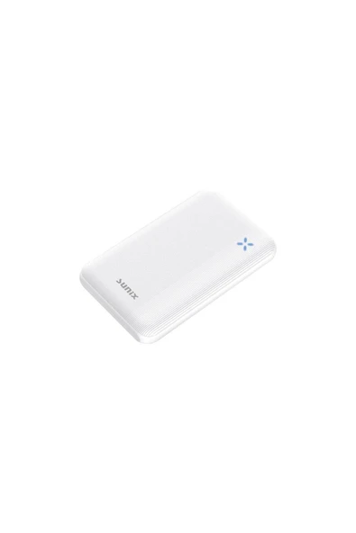 SUNİX 5000 Mah Çift Usb Çıkışlı Powerbank Beyaz Pb-52 ürün görseli 1