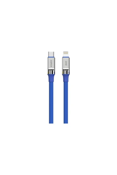 SUNİX 20w Usb-c Lightning Şarj Ve Data Kablosu Mavi Sc-67 - Resim 2