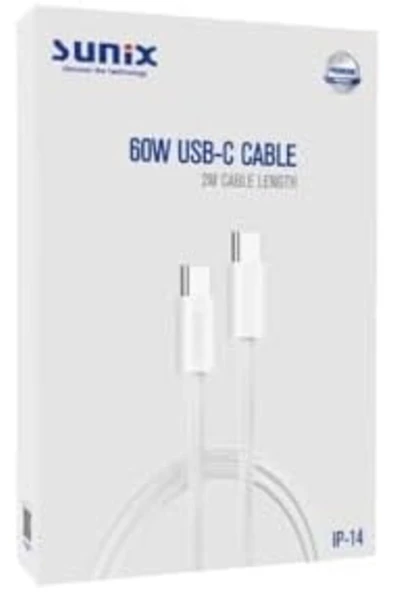 MU ART AHŞAP 60w Usb-c Örgülü Hızlı Şarj Ve Data Kablosu 2 Metre Ip-14 - Resim 2