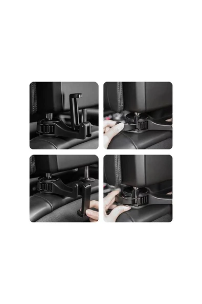 SUNİX Koltuk Arkası Için Araç Telefon Tutucu Hld-20 - 5