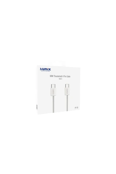 SUNİX 60w Hızlı Şarj Usb-c Örgülü Data Ve Şarj Kablosu Ip10 - 2