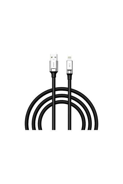 SUNİX 3.4a Lightning Şarj Ve Data Kablosu Siyah Sc-64 ürün görseli 1
