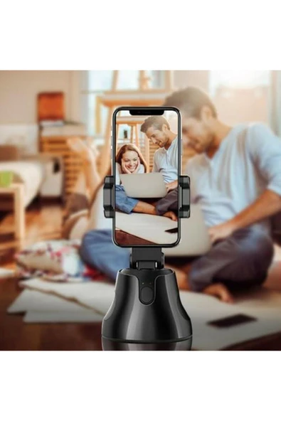 SUNİX Apai Genie 360° Hareket Algılayıcı Akıllı Selfie Video Takip Tripodu - 2
