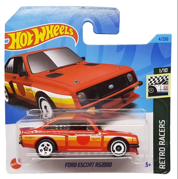 HW Tekli Arabalar Ford Escort RS200 HKJ77 - 1