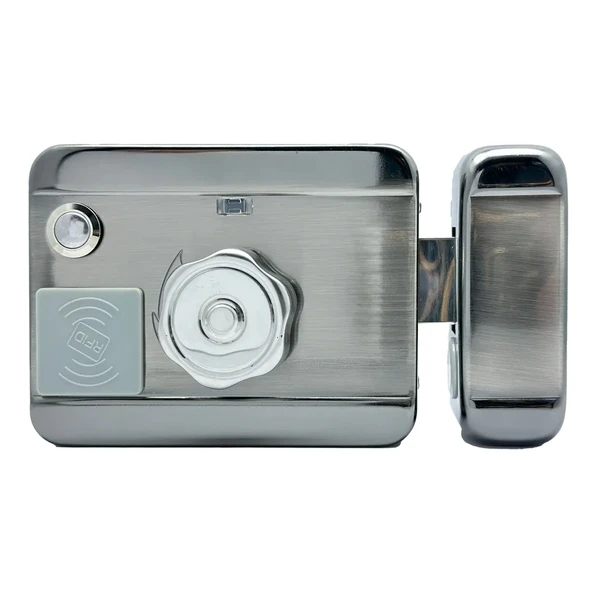NC-AKL02WP SU GEÇİRMEZ RFID KART OKUYUCULU OTOMATİK AKILLI KAPI KİLİDİ (KARŞILIKLI) (5047)