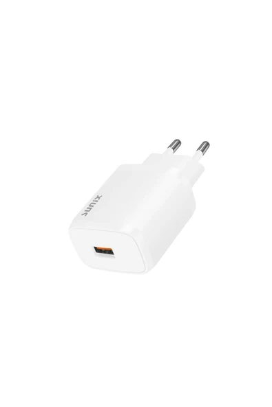 SUNİX Qualcomm 3.0 Usb-a Hızlı Şarj Başlığı Beyaz S-30