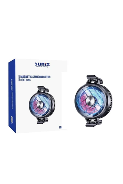 SUNİX FN-30 RGB Fanlı Manyetik Telefon Soğutucu - Yüksek Performanslı Soğutma - 3