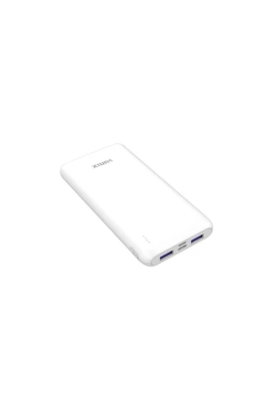 SUNİX 10.000 Mah Taşınabilir Powerbank Beyaz PB-95 - Resim 2