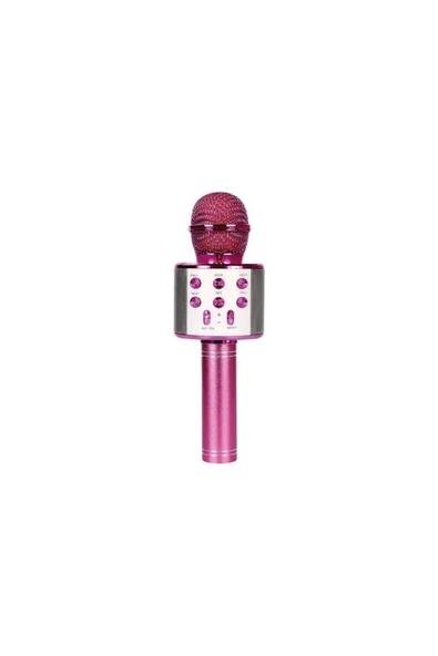 SUNİX Bluetooth Kareoke Mikrofon Pembe Mcf-10