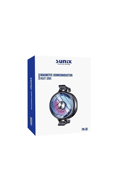 SUNİX FN-30 RGB Fanlı Manyetik Telefon Soğutucu - Yüksek Performanslı Soğutma - 2