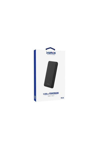 SUNİX 10.000 Mah Taşınabilir Powerbank Siyah PB-95 - Resim 3