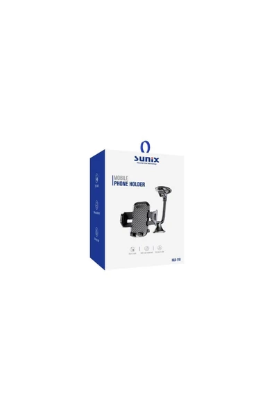 SUNİX 360° Dönebilen Ayarlanabilir Araç İçi Telefon Tutucu HLD-110 - 4