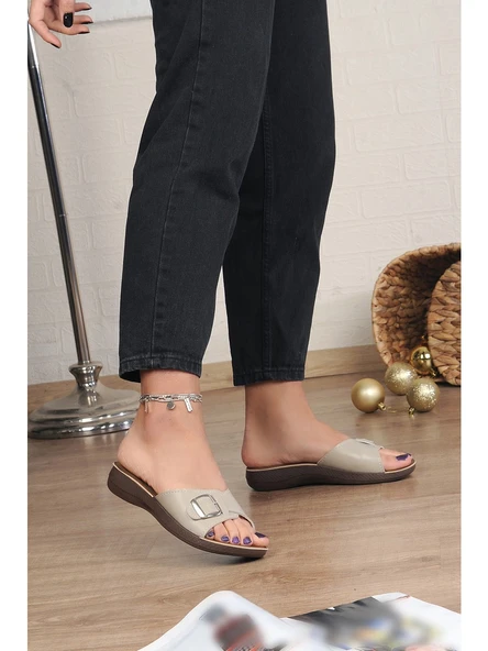 Gezer GT1YZM 10826 Tokalı Kadın Terlik - Resim 2