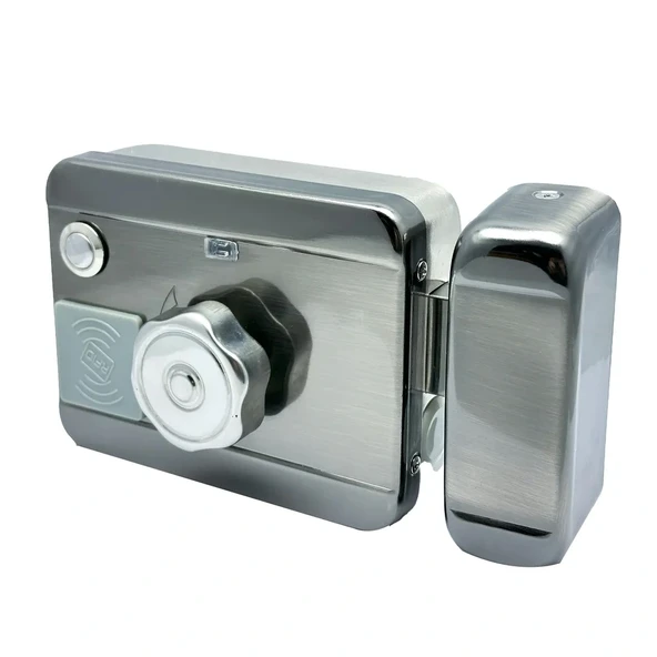 NC-AKL02WP SU GEÇİRMEZ RFID KART OKUYUCULU OTOMATİK AKILLI KAPI KİLİDİ (KARŞILIKLI) (5047) - 2