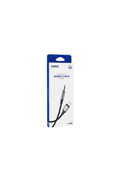 SUNİX Lightning To 3.5mm Aux Kablo Tak-çalıştır Ac-04 Plus - 4