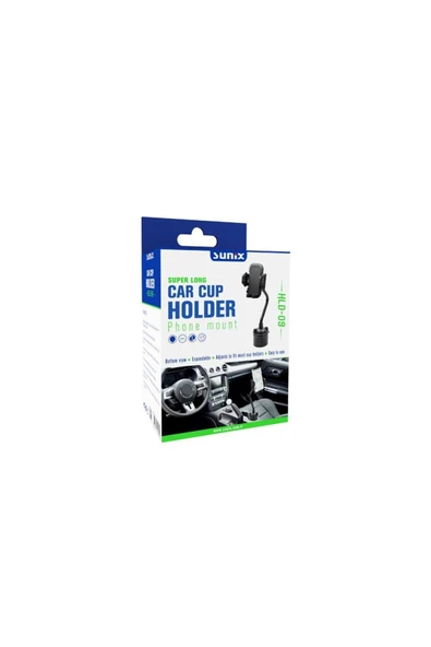 SUNİX 360 Derece Dönebilen Cup Araç Telefon Tutucu Hld-09 - 2
