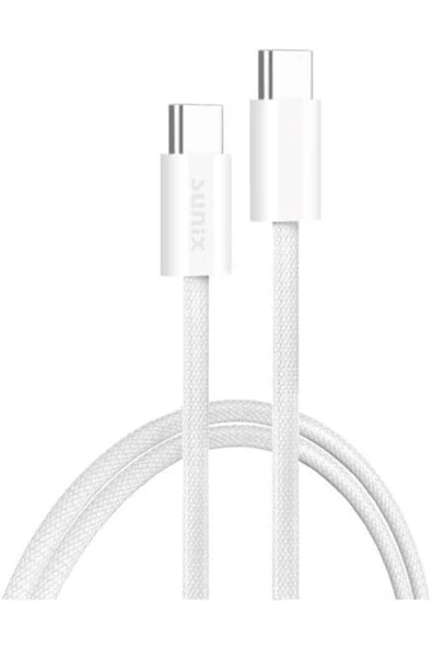 MU ART AHŞAP 60w Usb-c Örgülü Hızlı Şarj Ve Data Kablosu 2 Metre Ip-14 ürün görseli 1