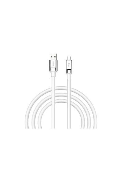 SUNİX 3.4a Type-c Şarj Ve Data Kablosu Beyaz Sc-65 ürün görseli 1