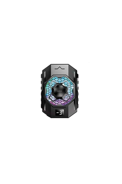 SUNİX FN-40 Profesyonel Telefon Soğutucu - Renkli LED Işıklı, Hızlı Soğutma - 4