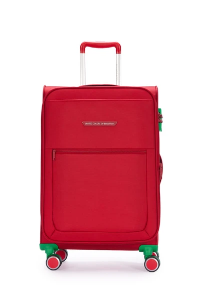 BENETTON 2800 ORTA BOY  KUMAŞ VALİZ - Resim 7