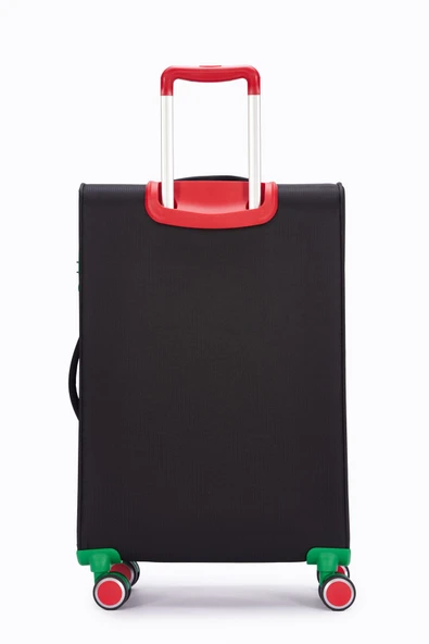 BENETTON 2800 ORTA BOY  KUMAŞ VALİZ - Resim 4