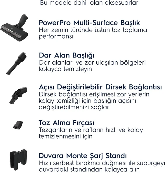 Electrolux 800 Cordless Cleaner EP81HB25SH Şarjlı Dikey Süpürge - 2