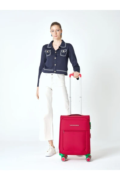 BENETTON 2800 KABİN BOY KUMAŞ VALİZ - 3