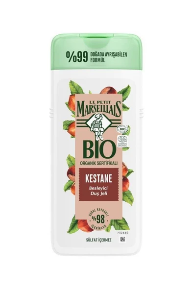 Le Petit Marseillais Bıo Organik Sertifikalı Kestane Duş Jeli 400 ml - 3