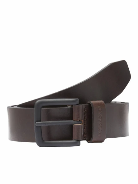 Jack Jones Roma Leather Erkek Hakiki Deri Erkek Kemer 12242687 - 1