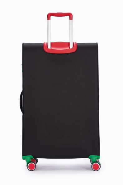 BENETTON 2800 BÜYÜK BOY KUMAŞ VALİZ - Resim 6