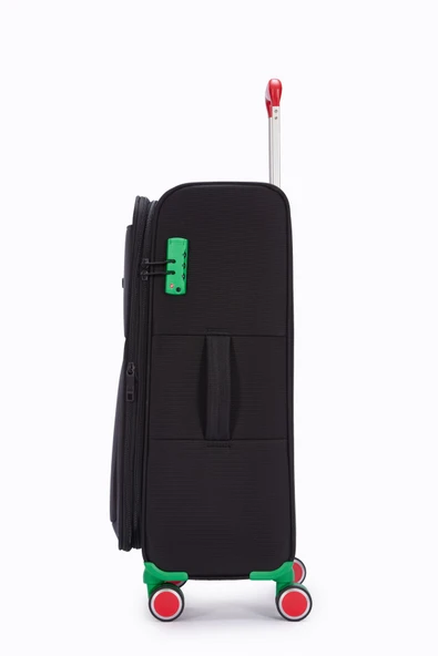 BENETTON 2800 ORTA BOY  KUMAŞ VALİZ - Resim 2