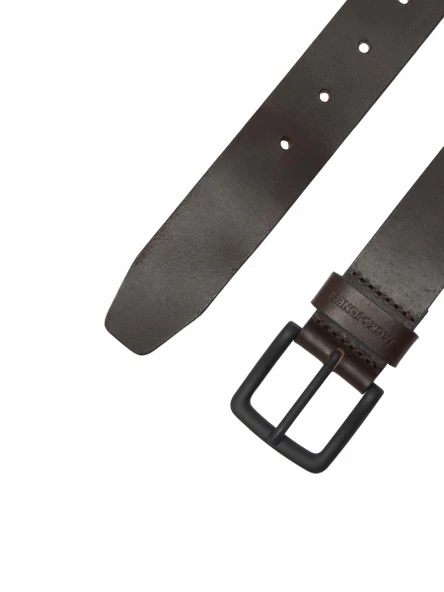 Jack Jones Roma Leather Erkek Hakiki Deri Erkek Kemer 12242687 - 3