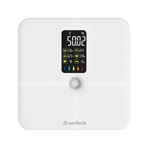 Soultech AT001 WellDone Bluetooth Akıllı Yağ Ölçer Tartı - 2