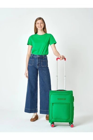 BENETTON 2800 KABİN BOY KUMAŞ VALİZ - 1