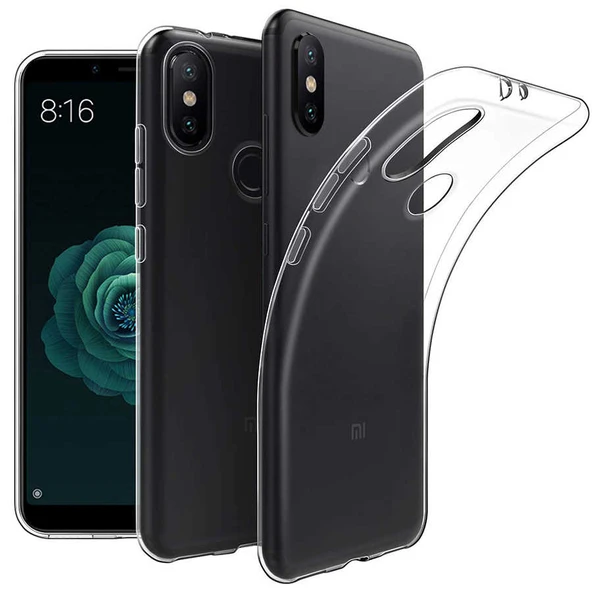 Xiaomi Mi Mix 3 Kılıf Şeffaf Süper Silikon Kılıf - Resim 3