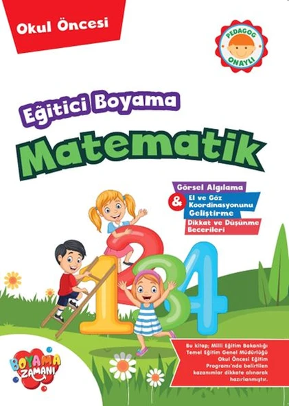 Eğitici Boyama - Matematik ürün görseli