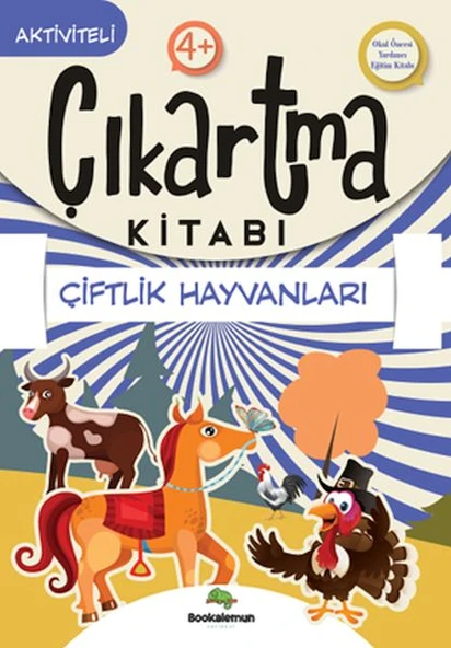 Çiftlik Hayvanları – Çıkartma Kitabı ürün görseli