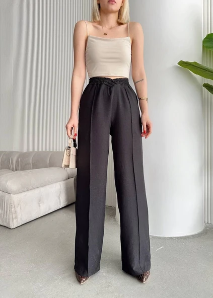 Beli çapraz pantolon - 4