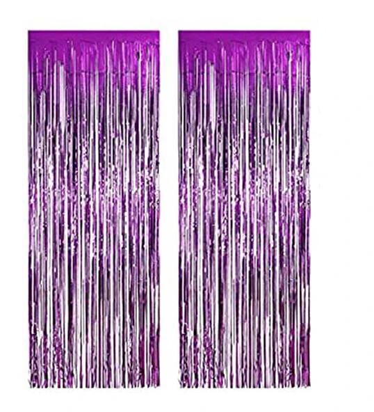 2 Adet Metalize Mor Arka Fon ürün görseli 1